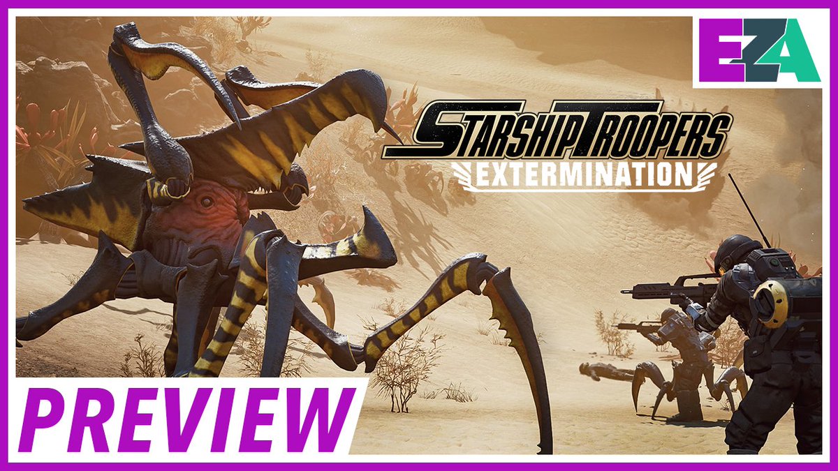 Starship Troopers: Extermination - Blastin' Bugs for Johnny Rico

youtube.com/watch?v=qbexVc…

Huber, Isla, and Sofia manned the guns against the swarm at gamescom and talk about how the game's shaping up, and the utter passion from this team.

#STE  #StarshipTroopers  <a href="/TroopersExt/">Starship Troopers: Extermination</a>