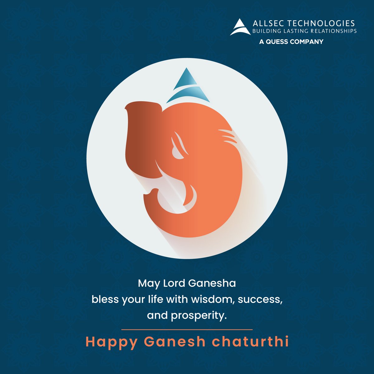 alldigitech's tweet image. May Lord Ganesha remove all obstacles from your path and bless you with happiness and success. Wishing you a prosperous and joyful Ganesh chaturthi!

#AllsecTechnologies