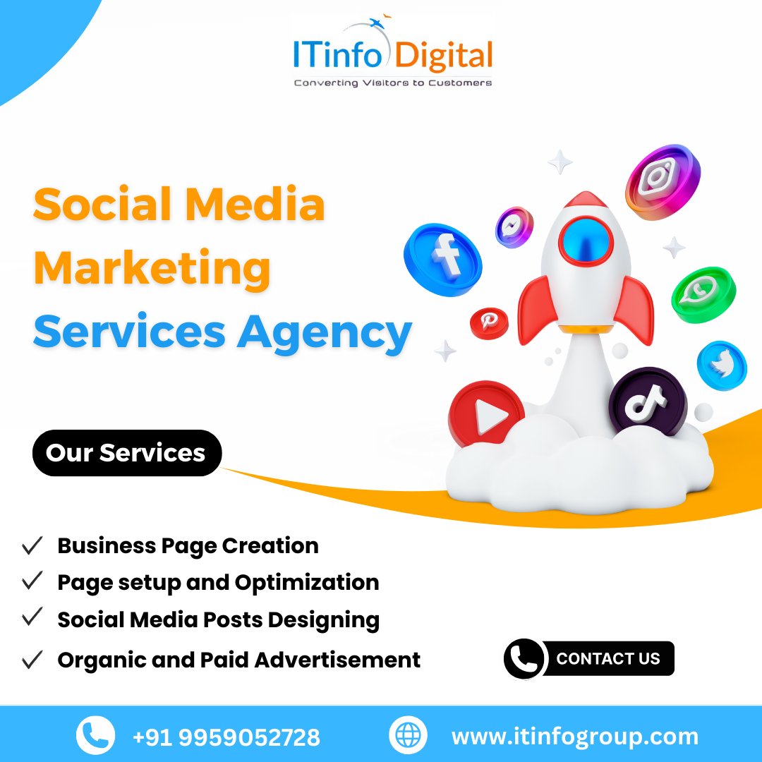 ITinfoDigital's tweet image. Boost your brand&apos;s online presence with the best Social Media Marketing Services in Hyderabad! 🚀

📞 Call: +91 9959052728
🌐 Website: itinfogroup.com
📧 Email Id: info@itinfogroup.com

#SocialMediaMarketing #MarketingAgency #SocialMediaServices #DigitalMarketing #itinfo