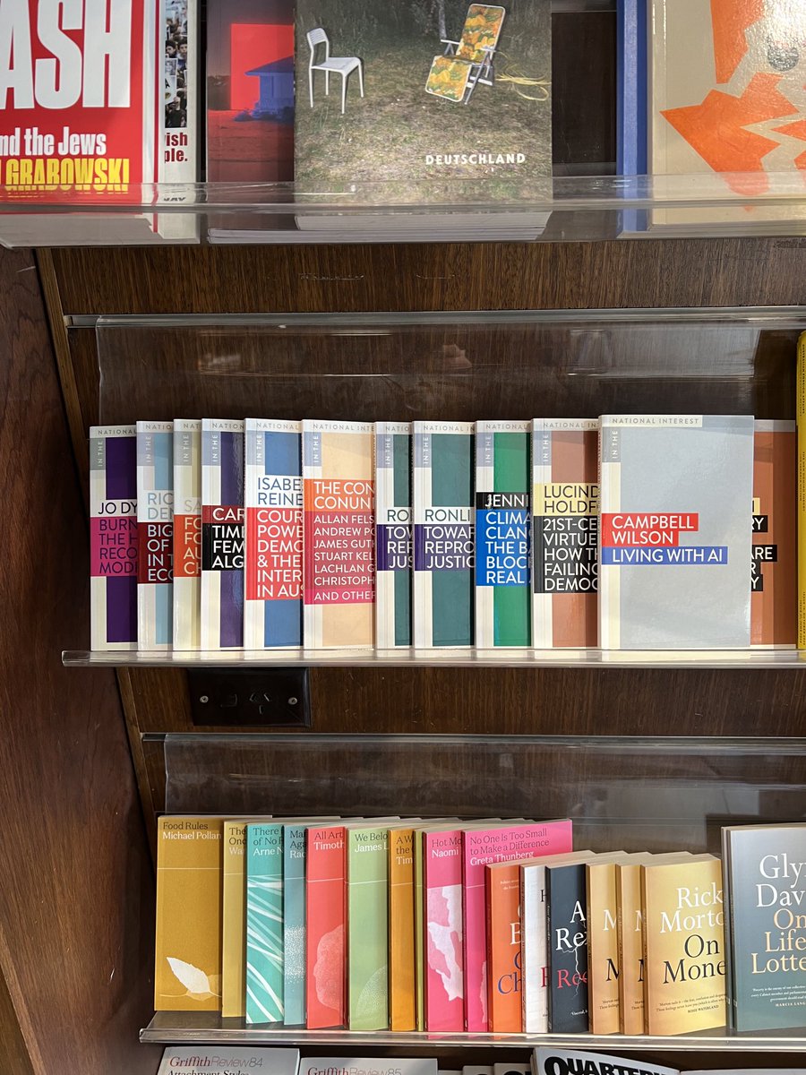 StuartKells's tweet photo. Always a treat to visit Melbourne’s marvellous Hill of Content bookshop. Lots of @MUPublishing and @MonashPub titles and much else besides @hillcontentbook #Melbourne #HillofContent #books https://t.co/I0mnau0HFt