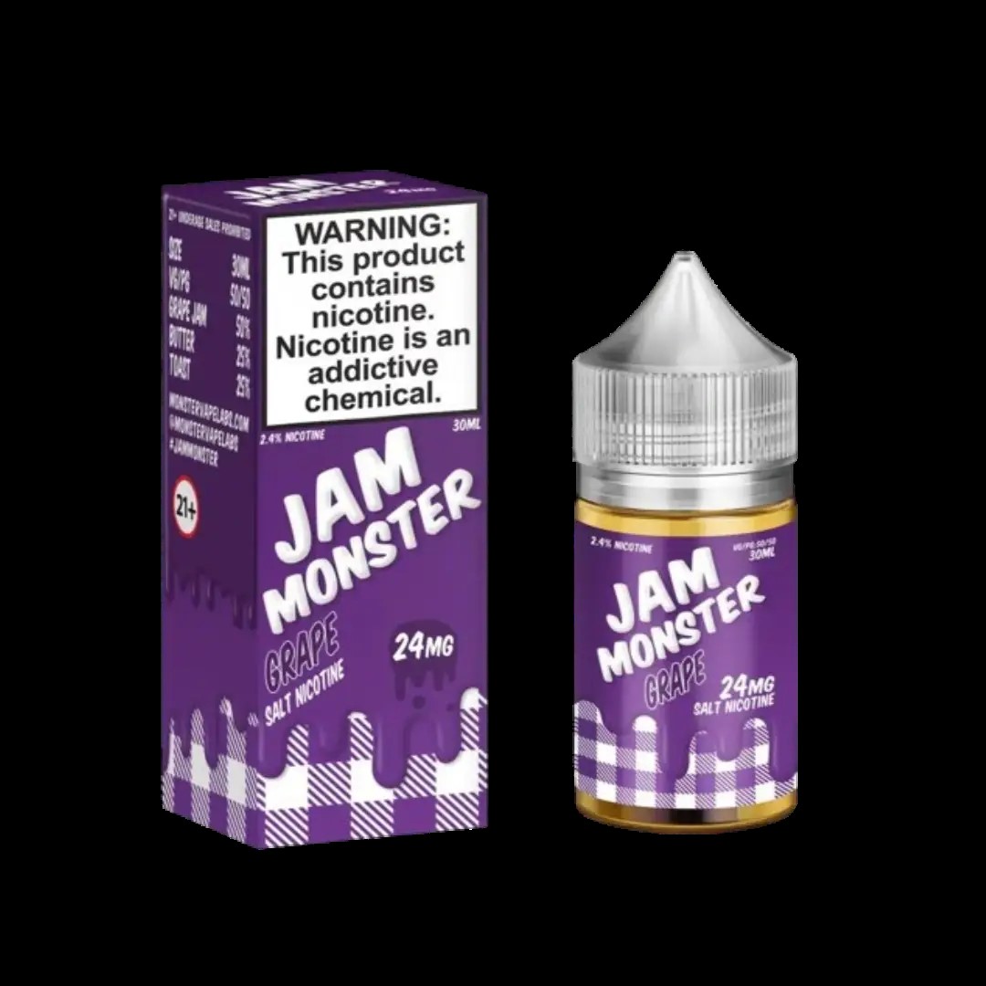 jammonster87356's tweet image. Grape Jam Monster Nicotine Salt E Liquid 
Indulge in the sweet, bold taste of freshly spread grape jam with the Grape Jam Monster Nicotine Salt E-Liquid. 
jammonsterofficialwebsite.com/product/grape-…
#GrapeJamMonster #NicSaltVape #RefillableVape #VapeJuice #NicotineSalt #JamMonsterEliquid #Vaping