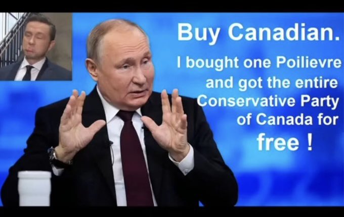 LaBeaujardine's tweet photo. I give you the dishonourable #PierrePutin https://t.co/HqRmL133oP