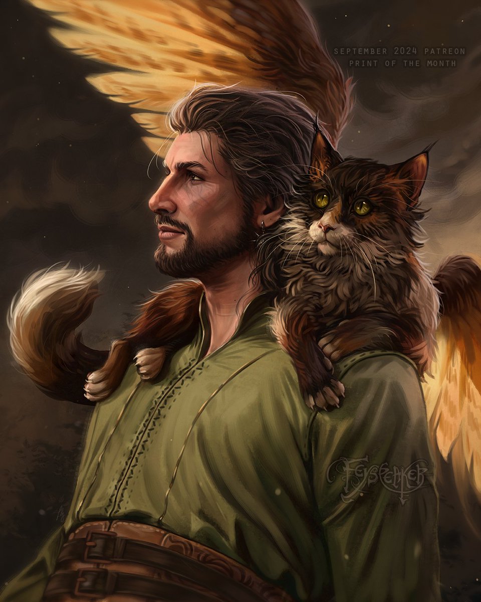 🌟🪶
#Gale #BG3 #BaldursGate3