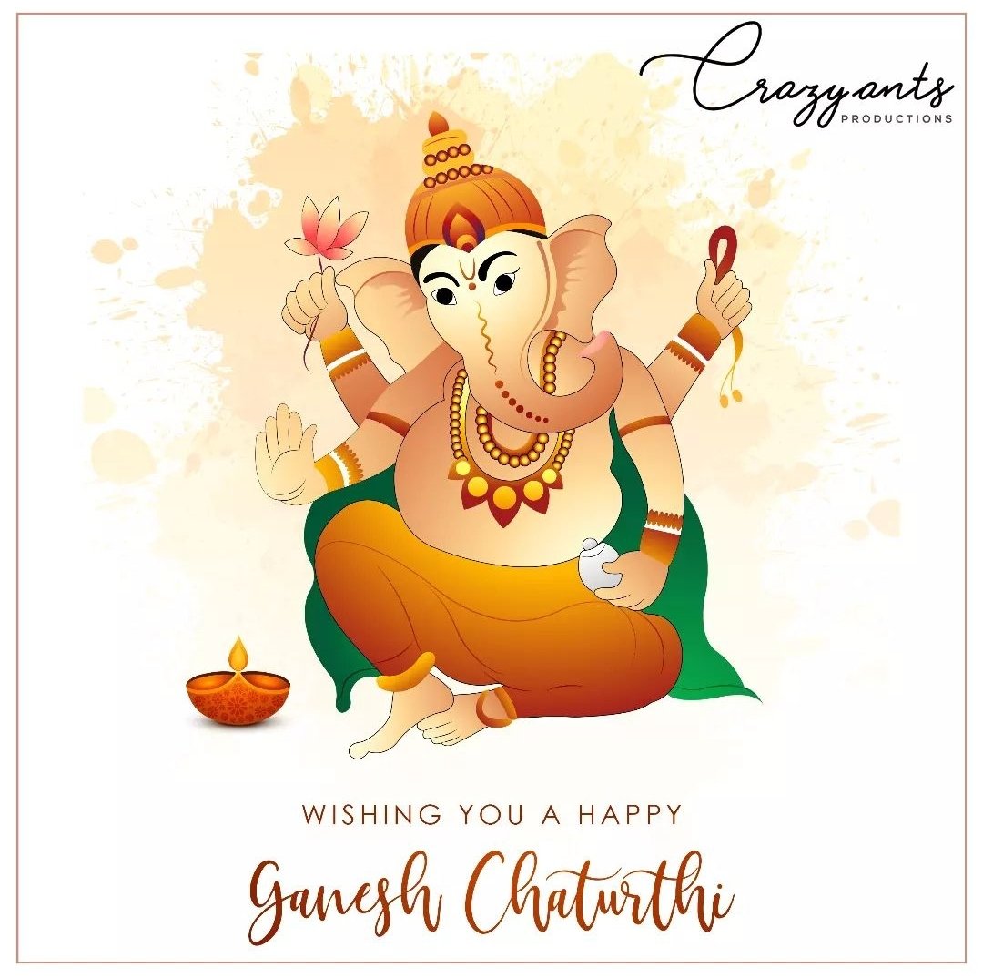 May Lord Ganesha’s divine blessings bring joy, prosperity, and success into your life. Wishing you and your loved ones a beautiful and blessed Ganesh Chaturthi!

#ganeshchaturthi #vinayakachavithi #crazyantsfilms