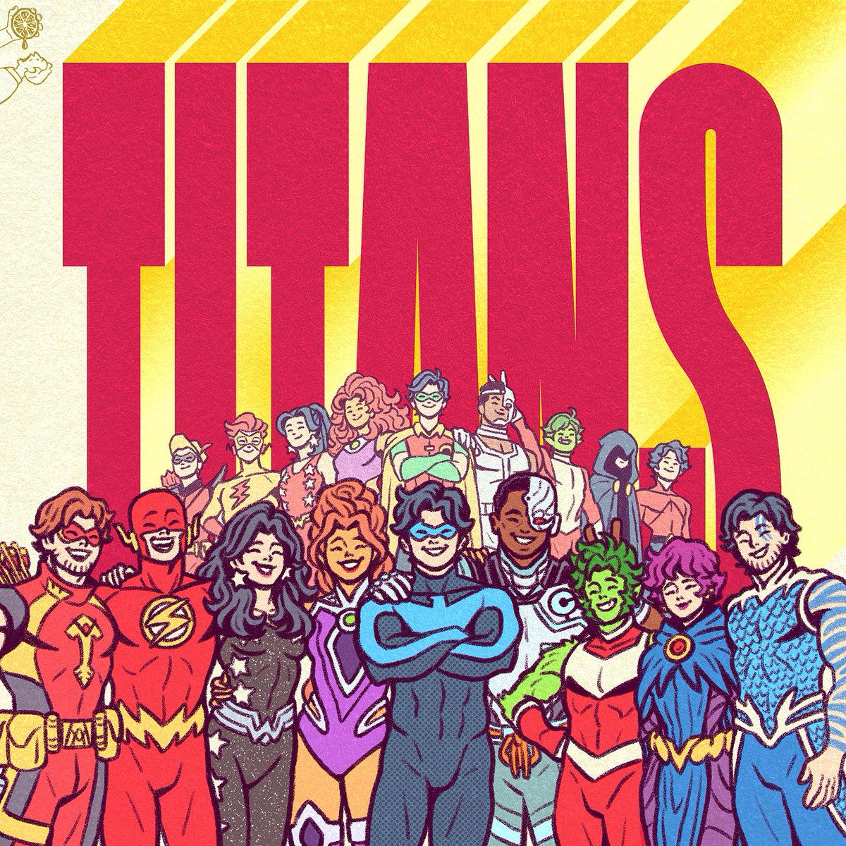 TarataraStudio's tweet image. Weekly Taratara #80: #TITANS 2024
#DCfanart