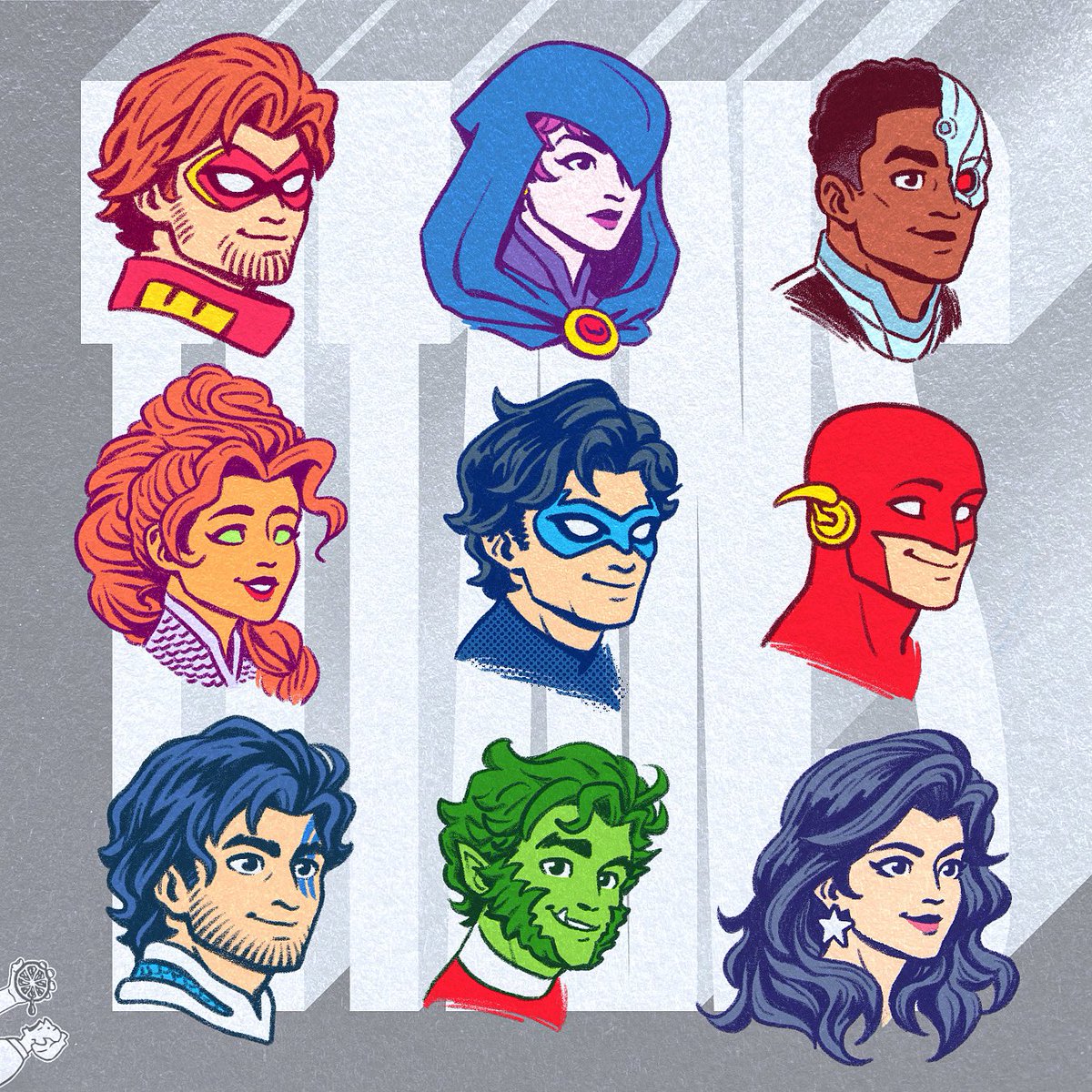 TarataraStudio's tweet image. Weekly Taratara #80: #TITANS 2024
#DCfanart