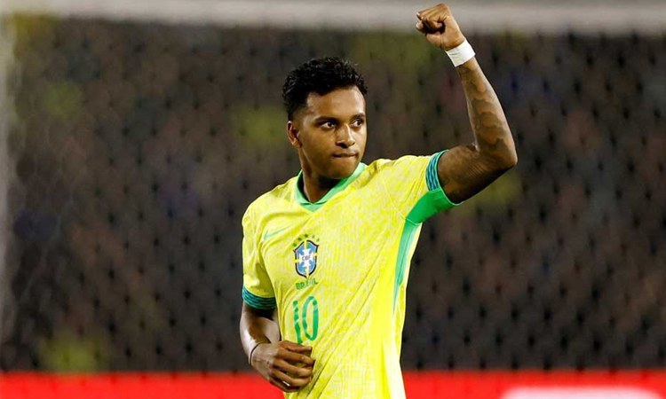 রদ্রিগোর গোলে ব্রাজিলের জয়