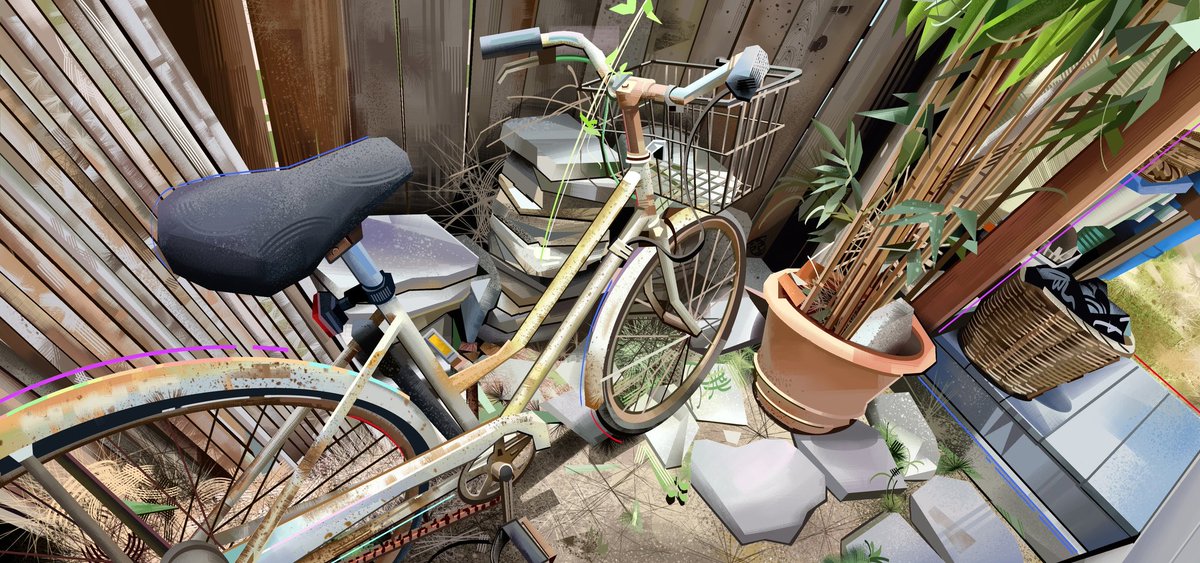 Some scraps and greens I've painted 🌿🔩