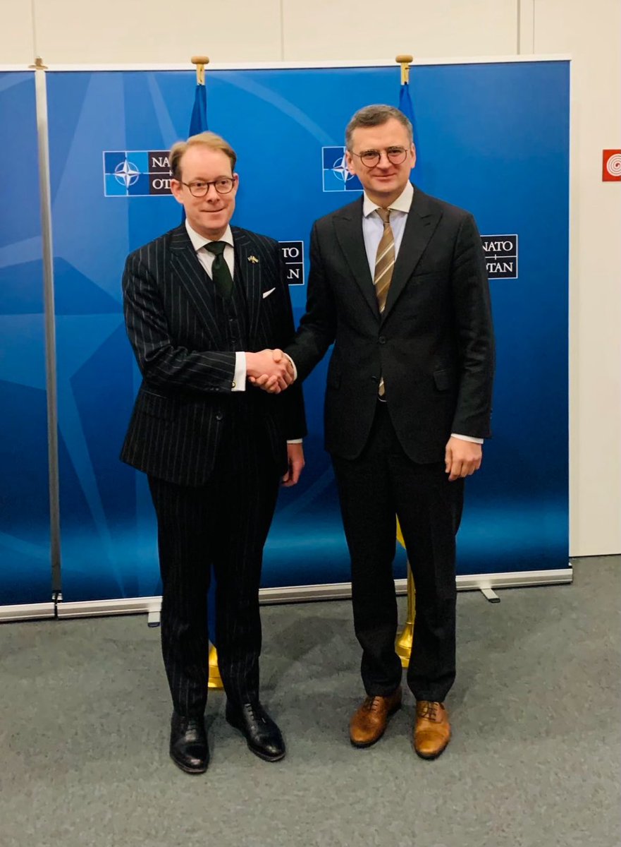 Tobias Billström (@tobiasbillstrom) on Twitter photo Dear <a href="/DmytroKuleba/">Dmytro Kuleba</a> Thanks for a good partnership and for all your hard work as the Foreign Minister of Ukraine. You have done a service to your country which has been invaluable and I feel proud to have been both a colleague and friend. I wish you all the best in your future Dear <a href="/DmytroKuleba/">Dmytro Kuleba</a> Thanks for a good partnership and for all your hard work as the Foreign Minister of Ukraine. You have done a service to your country which has been invaluable and I feel proud to have been both a colleague and friend. I wish you all the best in your future