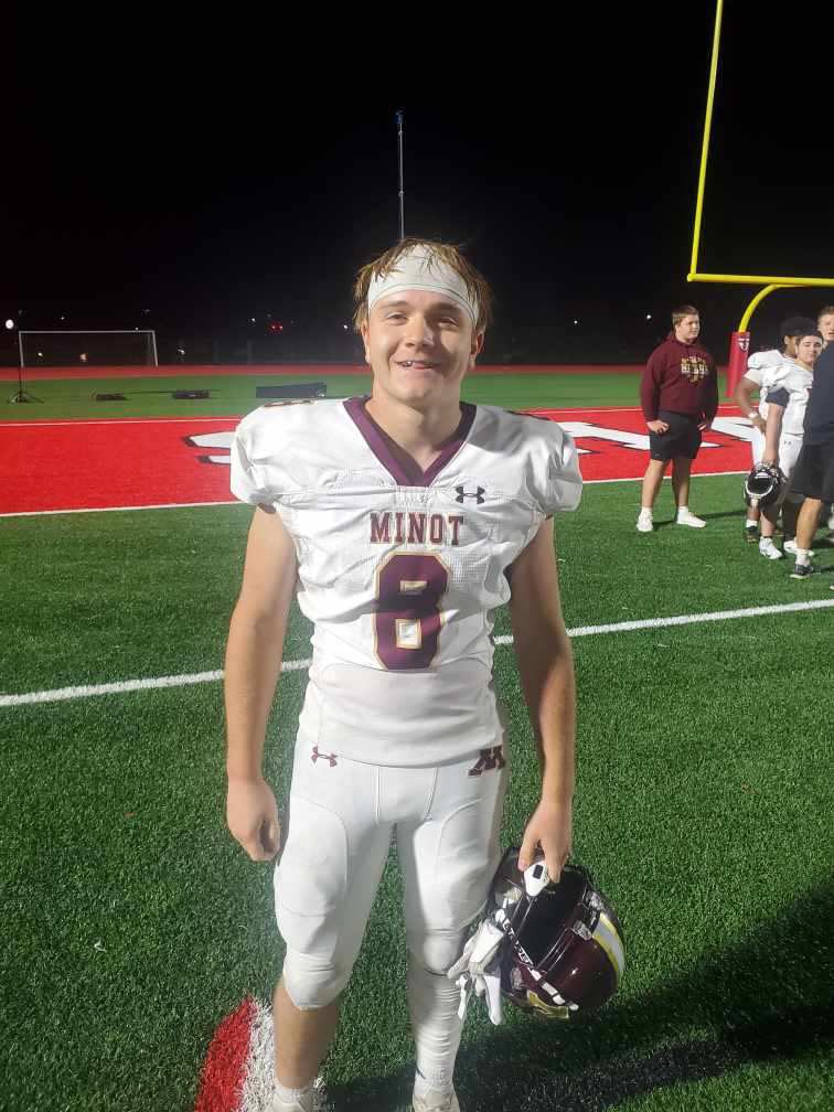 BNC National Bank Scoreboard: AAA Football 
#4 Minot High 41
RV Shanley 7

Blake Anderson had a pair of pick 6 TD’s! He’s our Sport Clips Haircuts of Minot (Minot, ND) MVP of the Game!

⏪️Full Replay here: youtube.com/live/yPJKlTKpC…

<a href="/magiFB/">Minot High Football</a> #NDpreps <a href="/WDAsports/">WDA Sports</a>