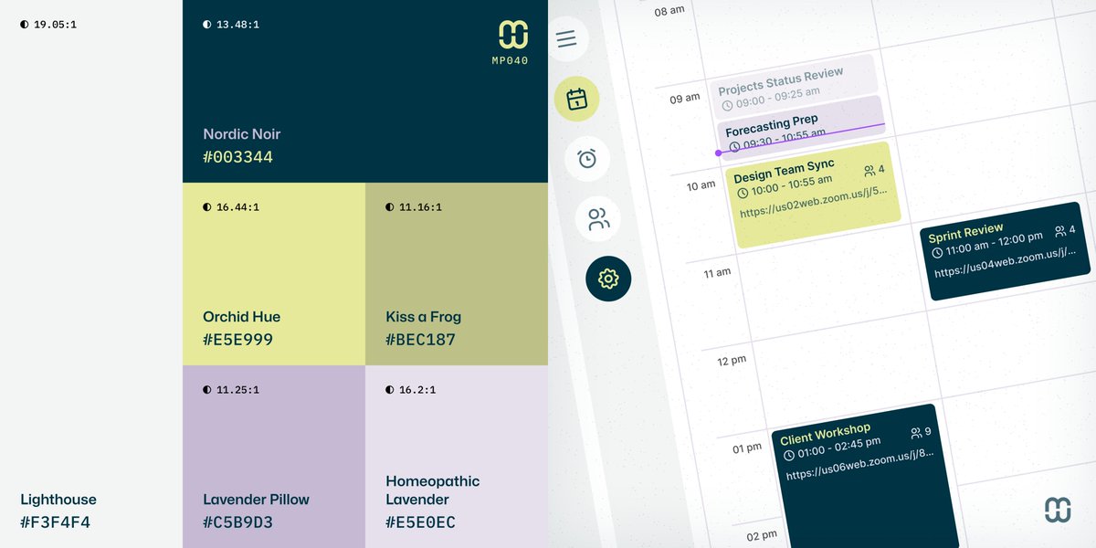 From the archives – #MindfulPalettes no. 40 color palette and a #UI #Design sample.

Individual shots in 🧵thread below.
