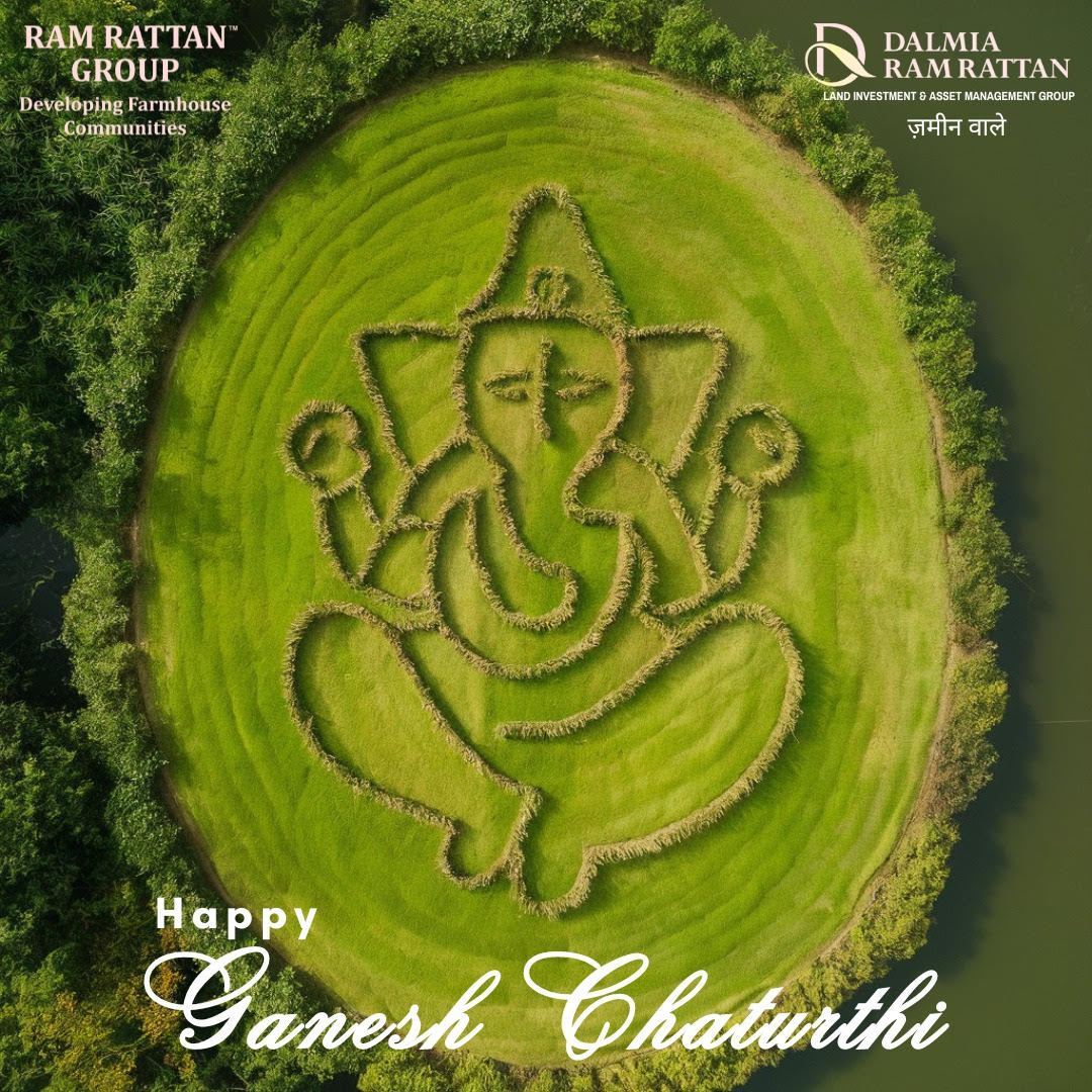 Embracing new beginnings this Ganesh Chaturthi. May Lord Ganesha’s blessings bring prosperity to your fields and joy to your homes. Warm wishes from the Ram Rattan Group!