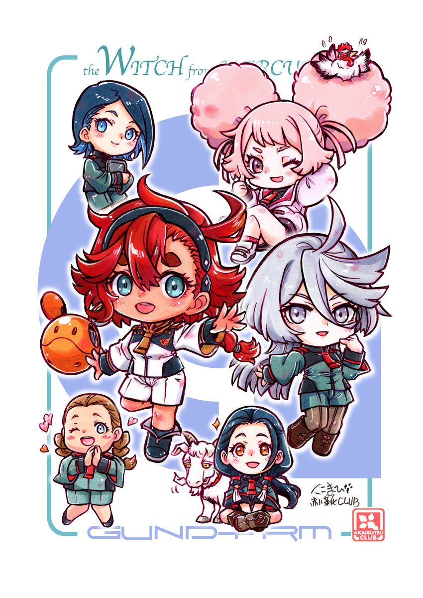 おまけ~水星さん組み絵🍅
ファンアート リサイクル
去年の横井画伯のとこのコピー誌用同人原稿に
コピック等で着色した物を
円空メンバーに取り込み~加工してもらったモノ🐾
#水星の魔女
