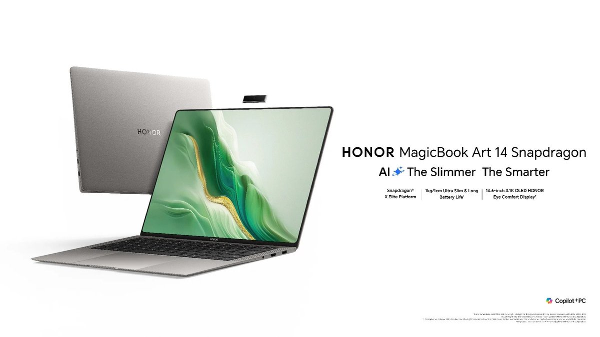 BlogNT's tweet image. 💻✨ Honor présente le MagicBook Art 14 avec Snapdragon et MagicRing pour une expérience boostée par l’IA ! Découvrez toutes les innovations ici 👇

blog-nouvelles-technologies.fr/303010/honor-m…

#HonorMagicBook #Snapdragon #MagicRing #IA #TechNews