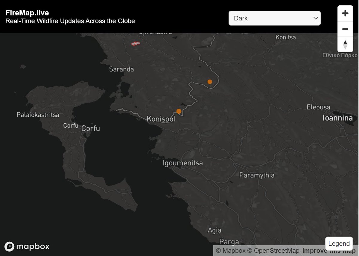 disaster_db's tweet image. We are seeing a few of early fire detections on the border of Northern Greece &amp;amp; North Macedonia. 

 Wildfires don't respect political boundaries.We saw with a Mexico/US fire yesterday. 
 
#firemap.live provides a global fire map from authoritative sources around the world with
