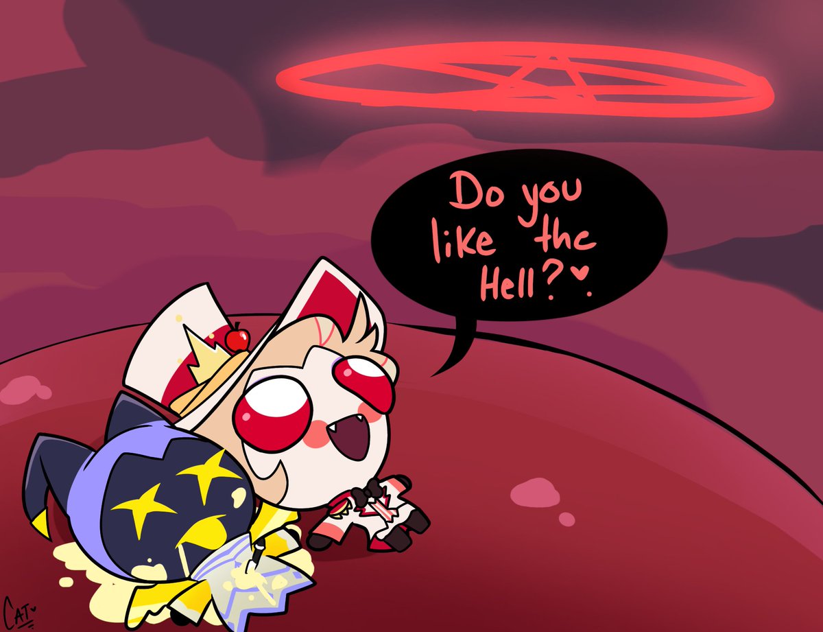 CatElFrapuccino's tweet photo. #adamsapple #AdamHazbinHotel #LuciferMorningstar #LuciferHazbinHotel #HazbinHotelFanart https://t.co/0lCGts7JTf