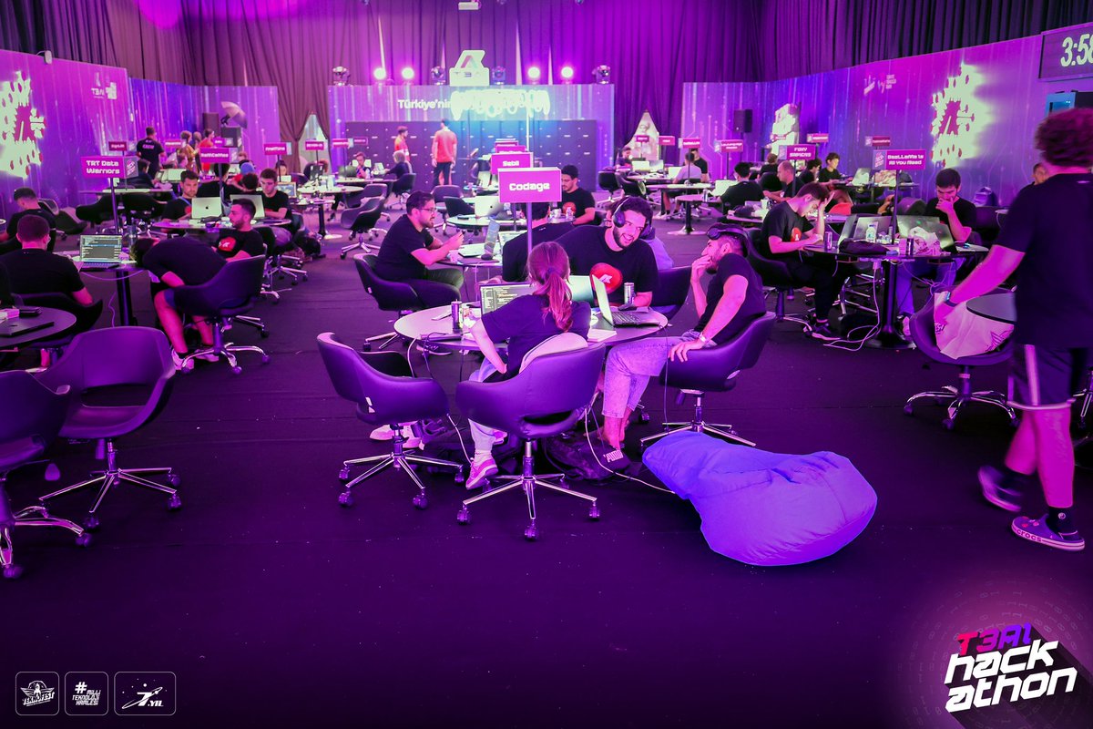t3aiorg's tweet photo. Gün 24 saat, onlar 48 saate yakındır çalışıyorlar! ⌛️

🧑‍💻 T3 AI Hackathon

#TEKNOFESTAKDENİZ ☀🚀 https://t.co/ClcwVO2hOK