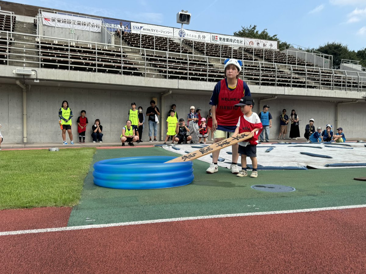 thespa_gakusei's tweet photo. ザスパ式運動会スタートしています🏃　

マスコットも駆けつけてくれました🎵
最後まで精一杯戦います💪

#ザスパ群馬 #thespa 
#ザスパ学生PJ https://t.co/PETkx0Dy9J