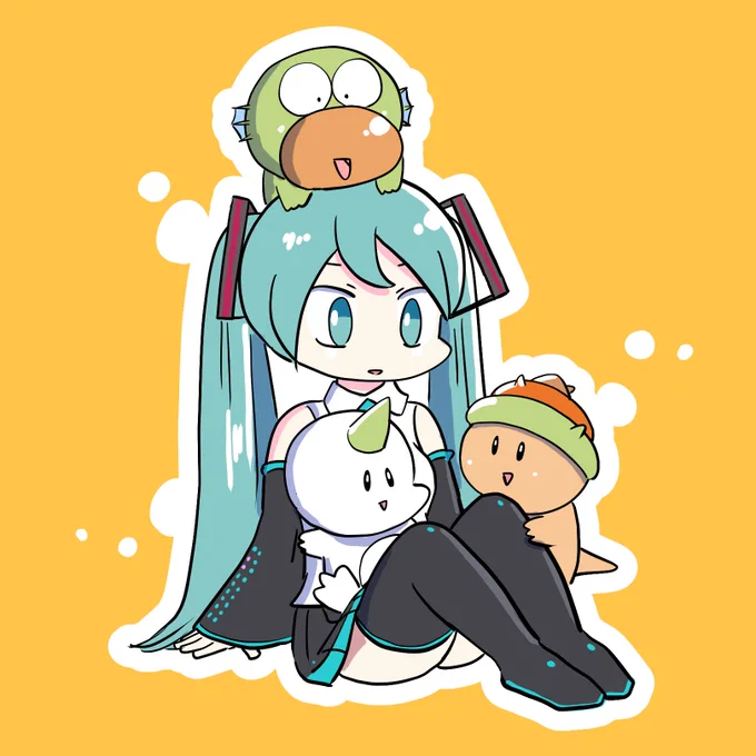 ミク×貝獣 