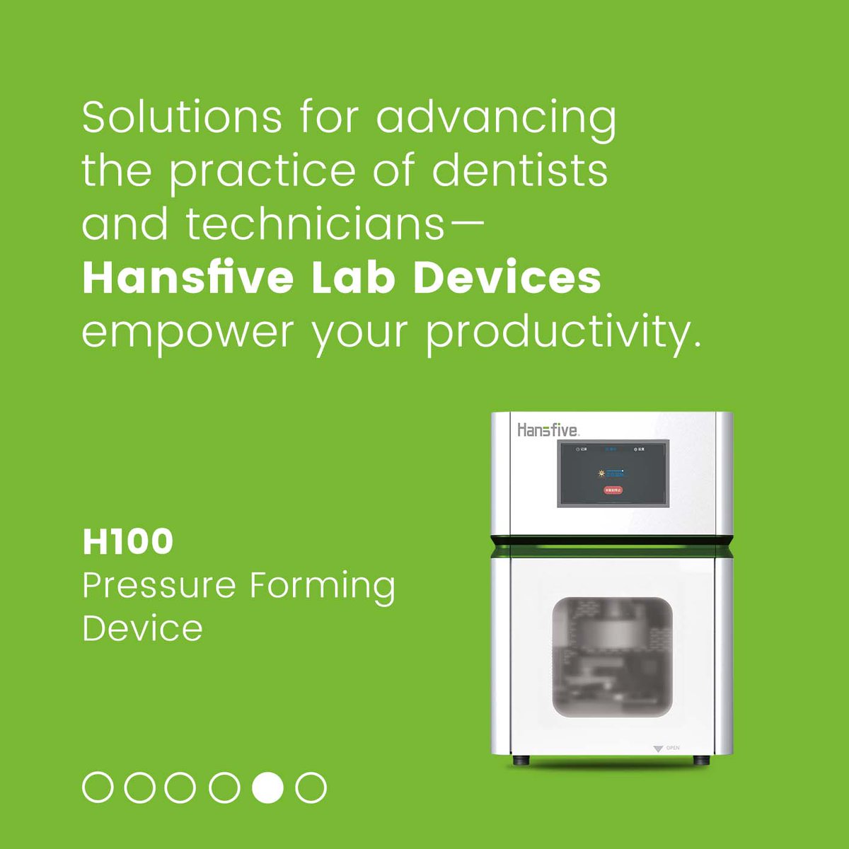 HanSfivedental's tweet image. Solutions for advancing the practice of dentists and technicians—𝐇𝐚𝐧𝐬𝐟𝐢𝐯𝐞 𝐋𝐚𝐛 𝐃𝐞𝐯𝐢𝐜𝐞𝐬 empower your productivity.
💚Light Curing Machine
💚Pressure Forming Device
💚Milling Machine

#hansfive #dentallaboratory