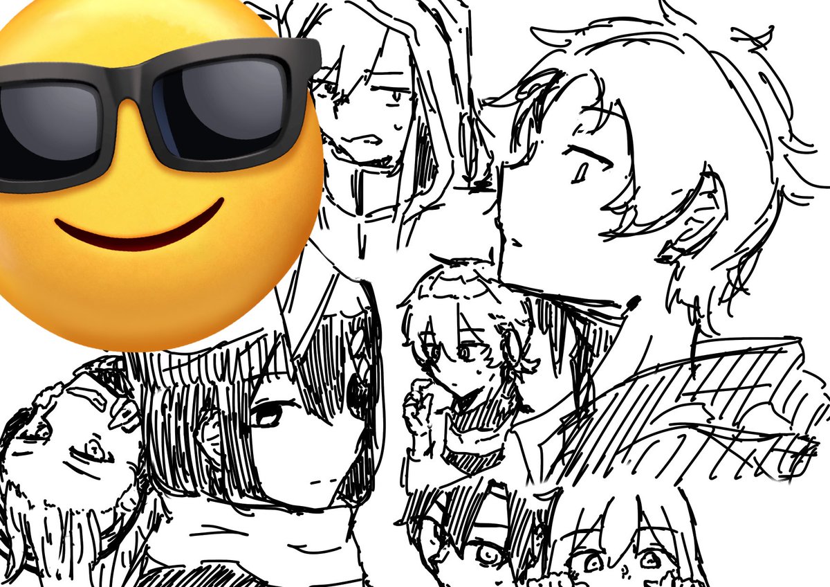 ooooomanmaru's tweet photo. 最近の絵です https://t.co/YHqOhalQ2s