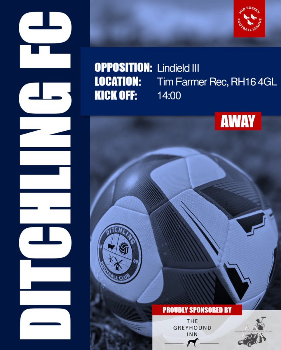 Ditchling FC (@ditchling_fc) on Twitter photo WE’RE BACK!! First up for this season, <a href="/lindfield_fc/">Lindfield FC</a> III
Good luck to everyone kicking off their season today. Enjoy the game and enjoy the season! 🙌🔴⚪️ WE’RE BACK!! First up for this season, <a href="/lindfield_fc/">Lindfield FC</a> III
Good luck to everyone kicking off their season today. Enjoy the game and enjoy the season! 🙌🔴⚪️