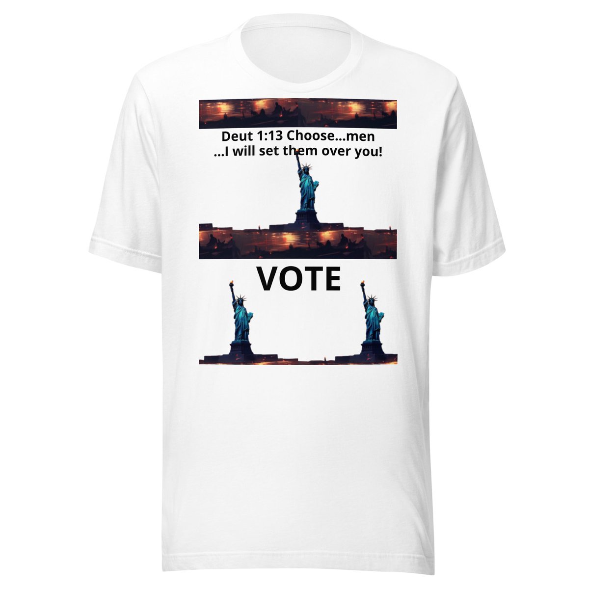 deandreivory7's tweet photo. Anti-world Christians vote unisex shirt
https://t.co/95fCUhkthG 
#antiworldshop https://t.co/AvN9SN9aUc