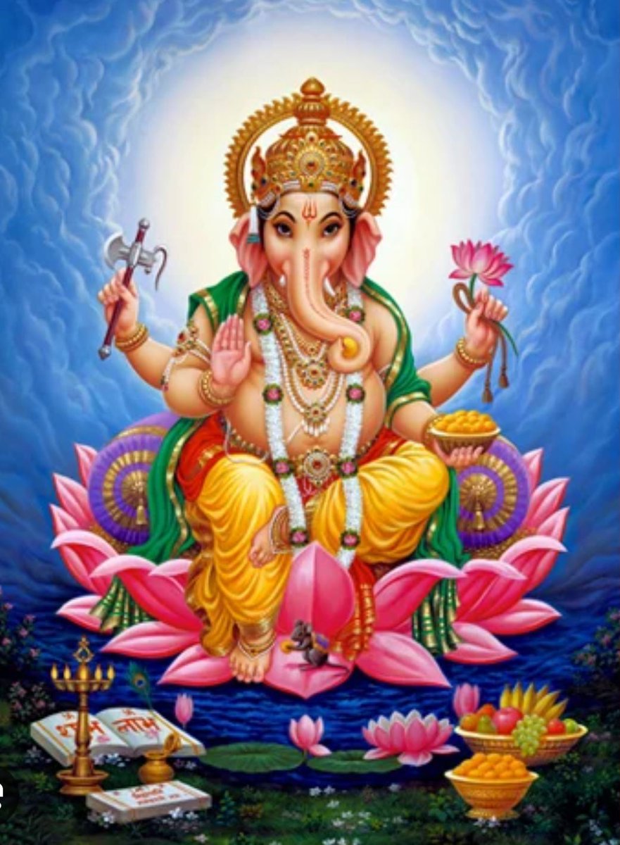 वक्रतुण्ड महाकाय सूर्यकोटि समप्रभ।
निर्विघ्नं कुरु मे देव सर्वकार्येषु सर्वदा॥

Happy Ganesh Chaturthi. Ganpati Bappa Morya🌺🙏🌺