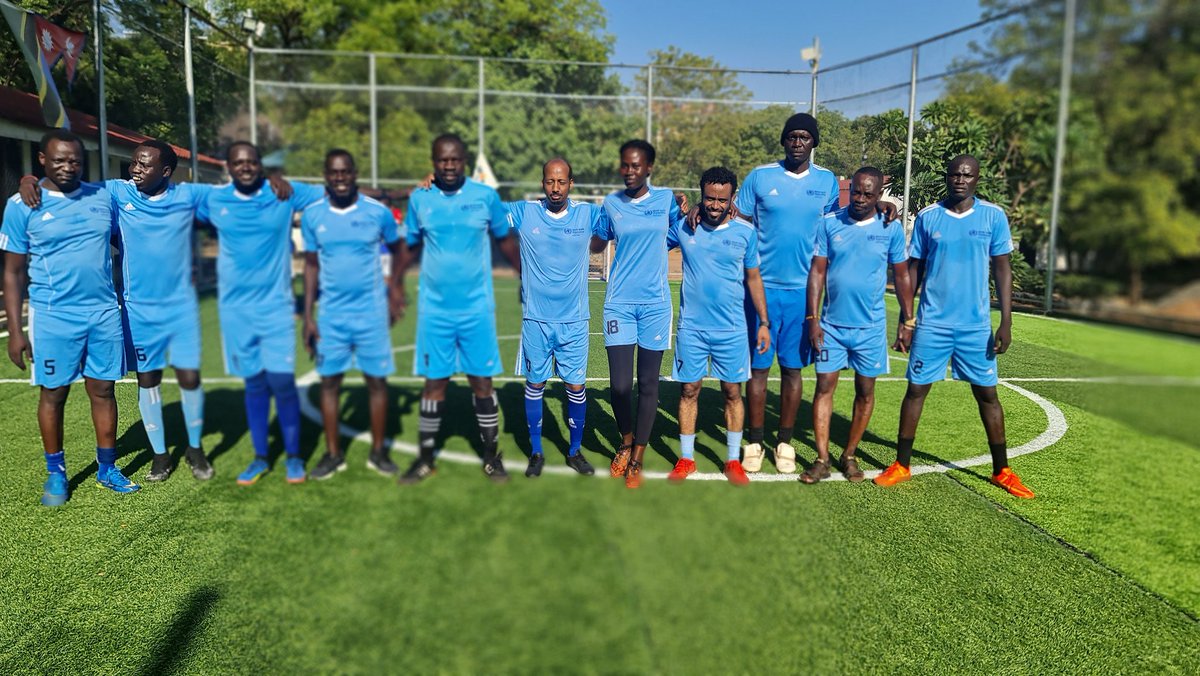 WHO South Sudan (@whosouthsudan) on Twitter photo Getting active is the first important step in the battle against non-communicable diseases. Also, In today's football tournament in Juba, <a href="/WHOSouthSudan/">WHO South Sudan</a> competed against <a href="/undpsouthsudan/">UNDP South Sudan</a> & <a href="/WFP_SouthSudan/">WFP South Sudan</a> to champion health for all. Getting active is the first important step in the battle against non-communicable diseases. Also, In today's football tournament in Juba, <a href="/WHOSouthSudan/">WHO South Sudan</a> competed against <a href="/undpsouthsudan/">UNDP South Sudan</a> & <a href="/WFP_SouthSudan/">WFP South Sudan</a> to champion health for all.