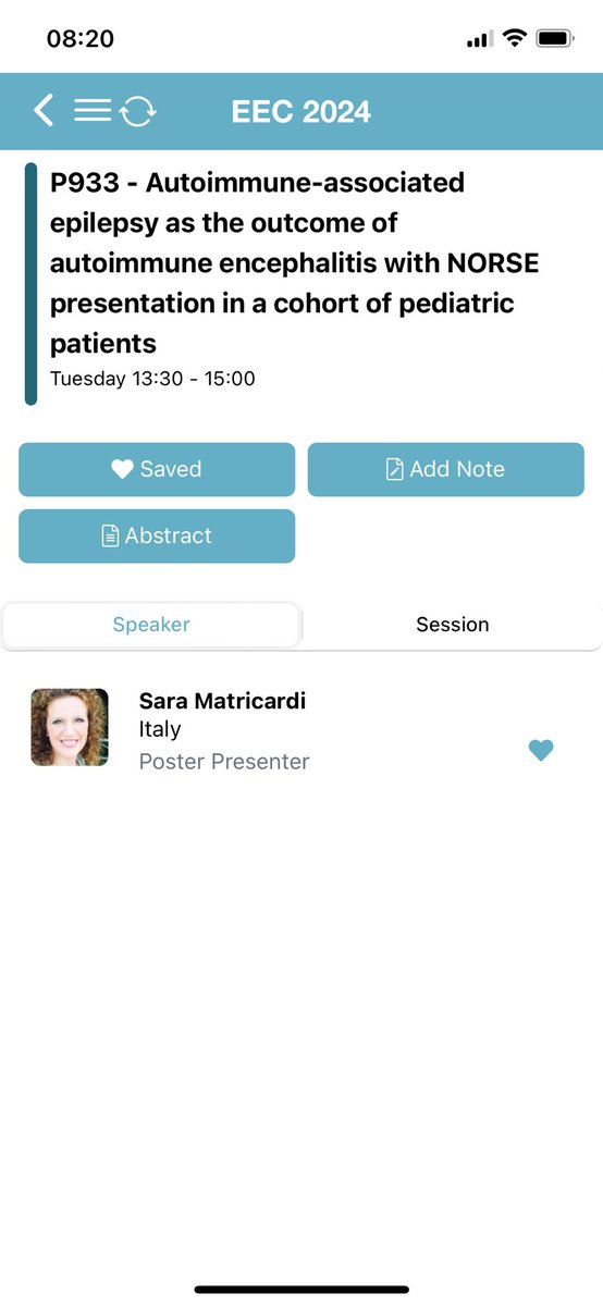 The 15th European #Epilepsy Congress starts today! 🎉
Join us tomorrow at the Mini EEC Forum on Seizures in Autoimmune Encephalitis and Tuesday for Teaching Sessionson Immunity, Inflammation &amp; Epilepsy.
#EEC2024 #Epilepsy #AutoimmuneEpilepsy #PediatricEpilepsy