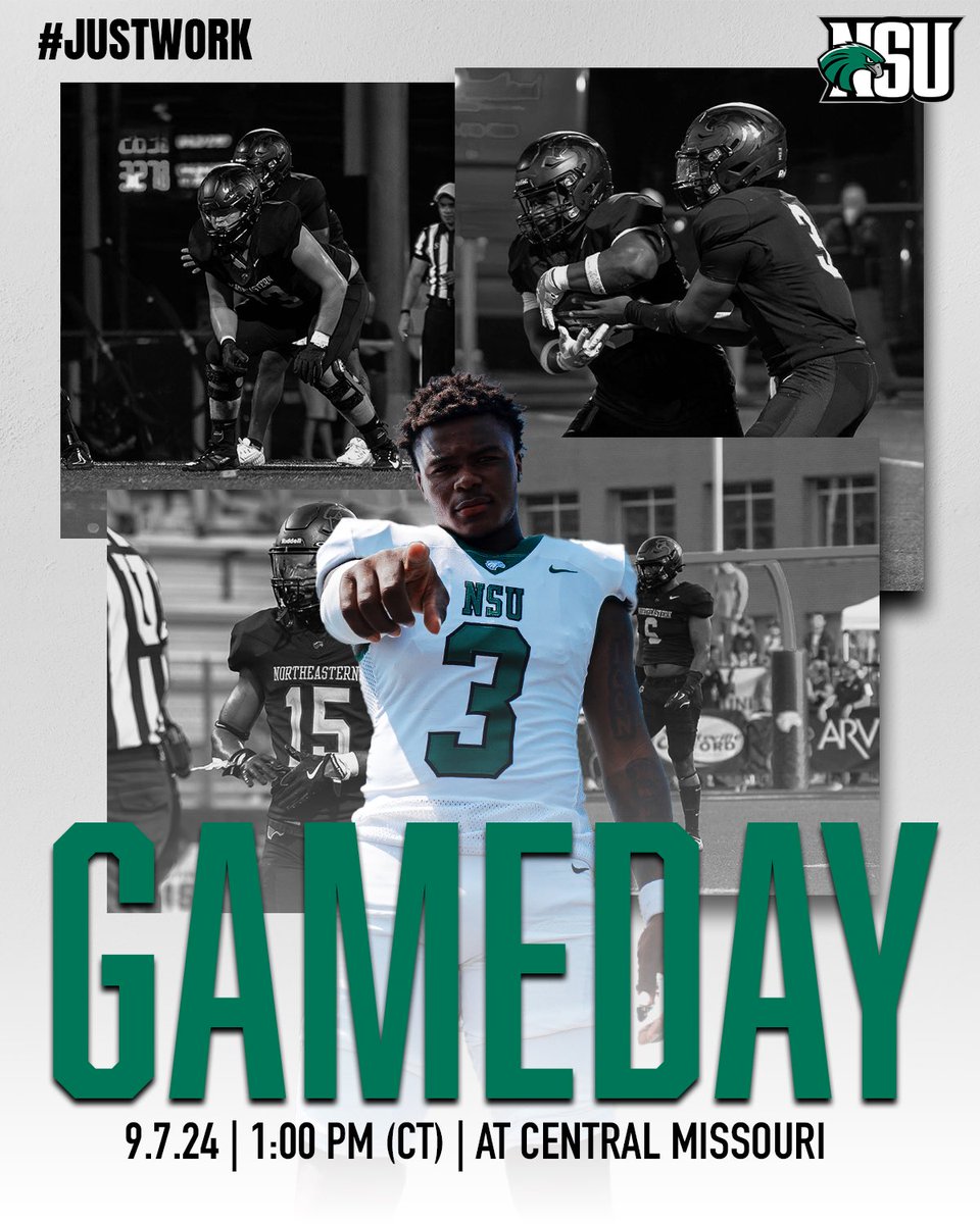 It’s GAMEDAY #2 for the Riverhawks today! 

📍 University of Central Missouri
⏰ 1:00 PM (CT) Kick-off
📺 MIAA Network

#HawksRise | #Come2TheQuah