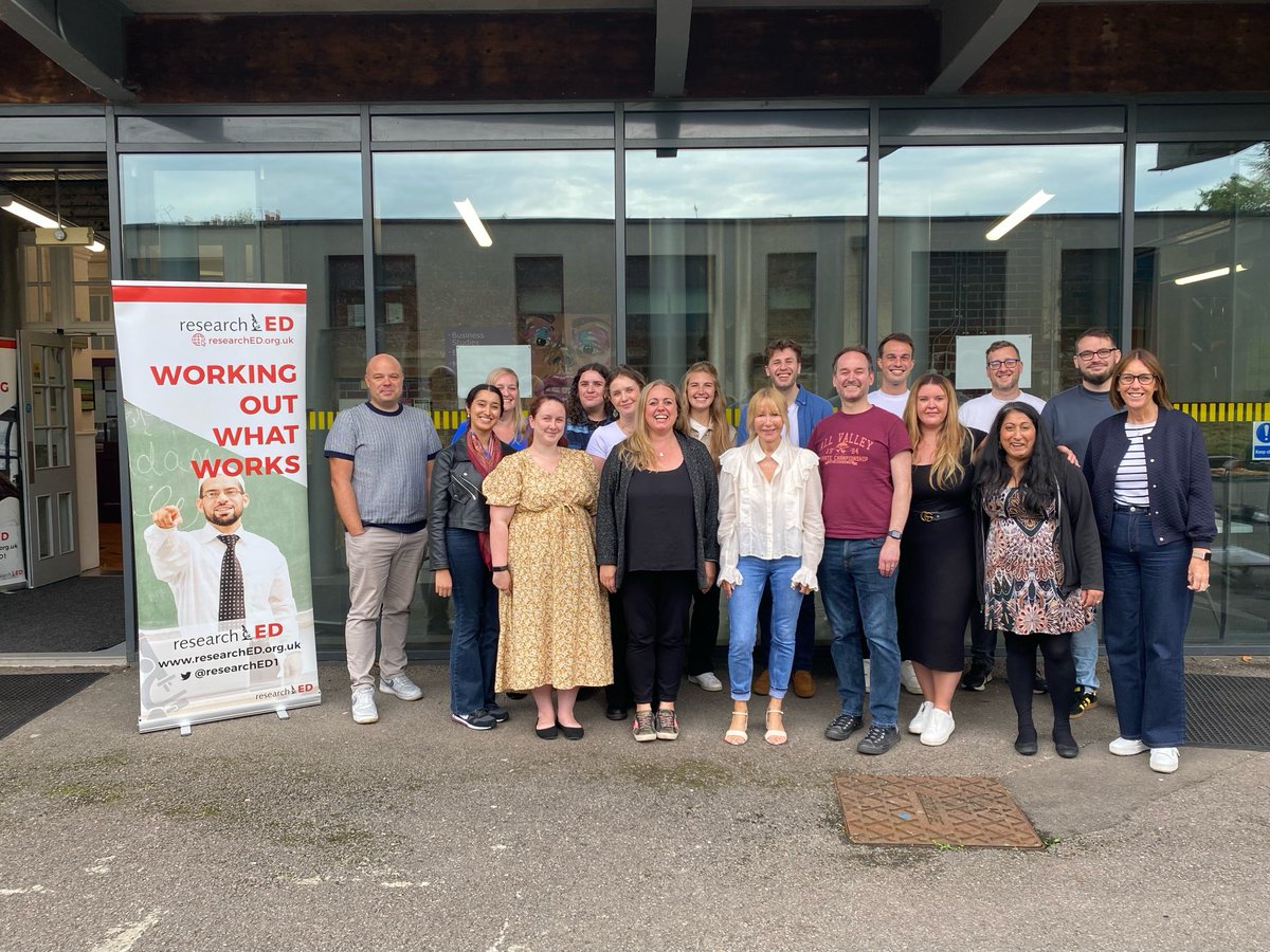 Our ⁦<a href="/OGATrust/">Outwood Family</a>⁩ colleagues at ResearchEd today. Brilliant colleagues investing in research to make a difference to our children &amp; young people. #REd24