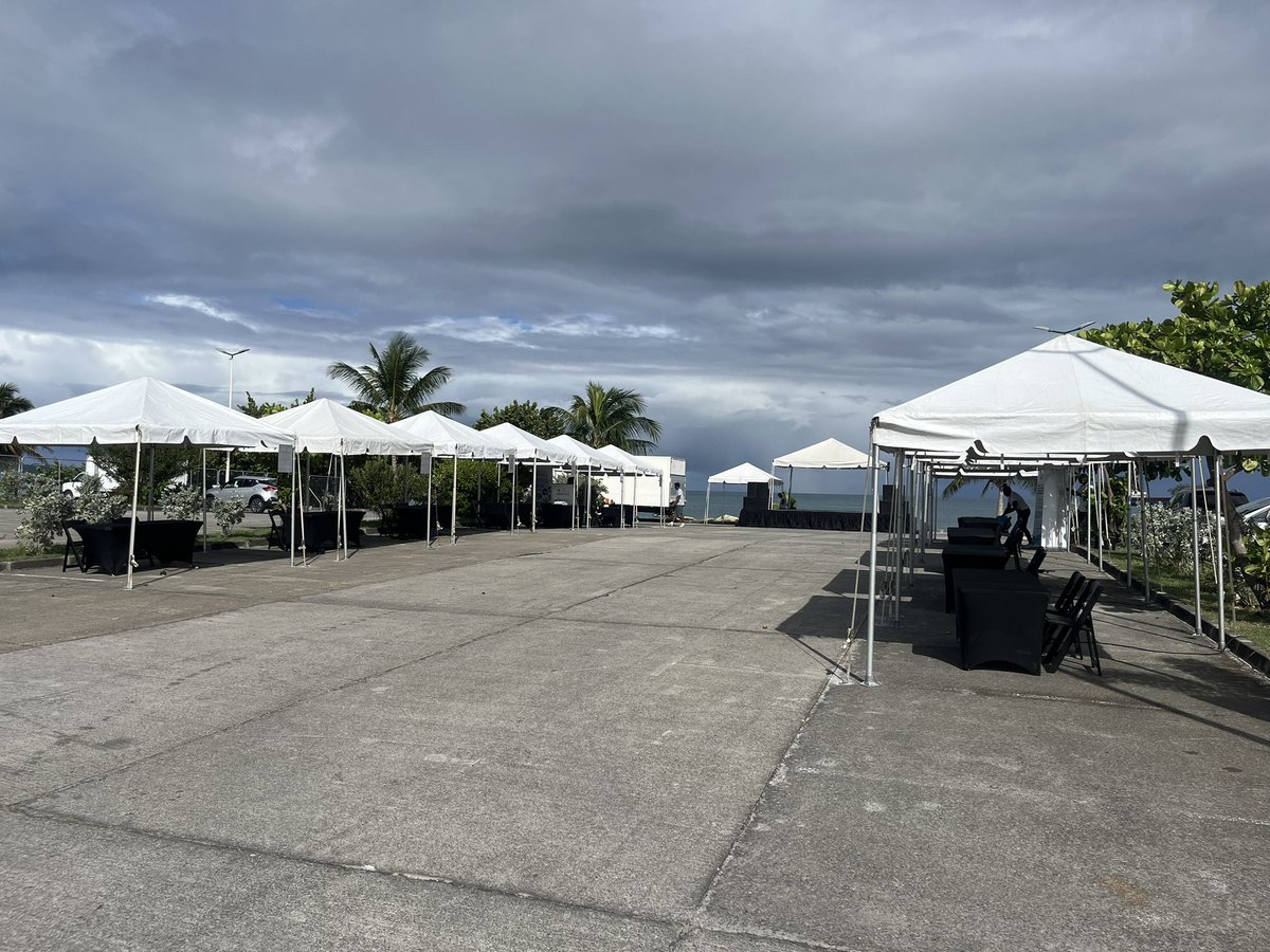 Village de prévention du risque cyclonique à Galisbay. Ouvert à tous jusque 16:00 <a href="/AFPCNT_risques/">AFPCNT_risques</a> <a href="/Metimer/">Métimer</a>