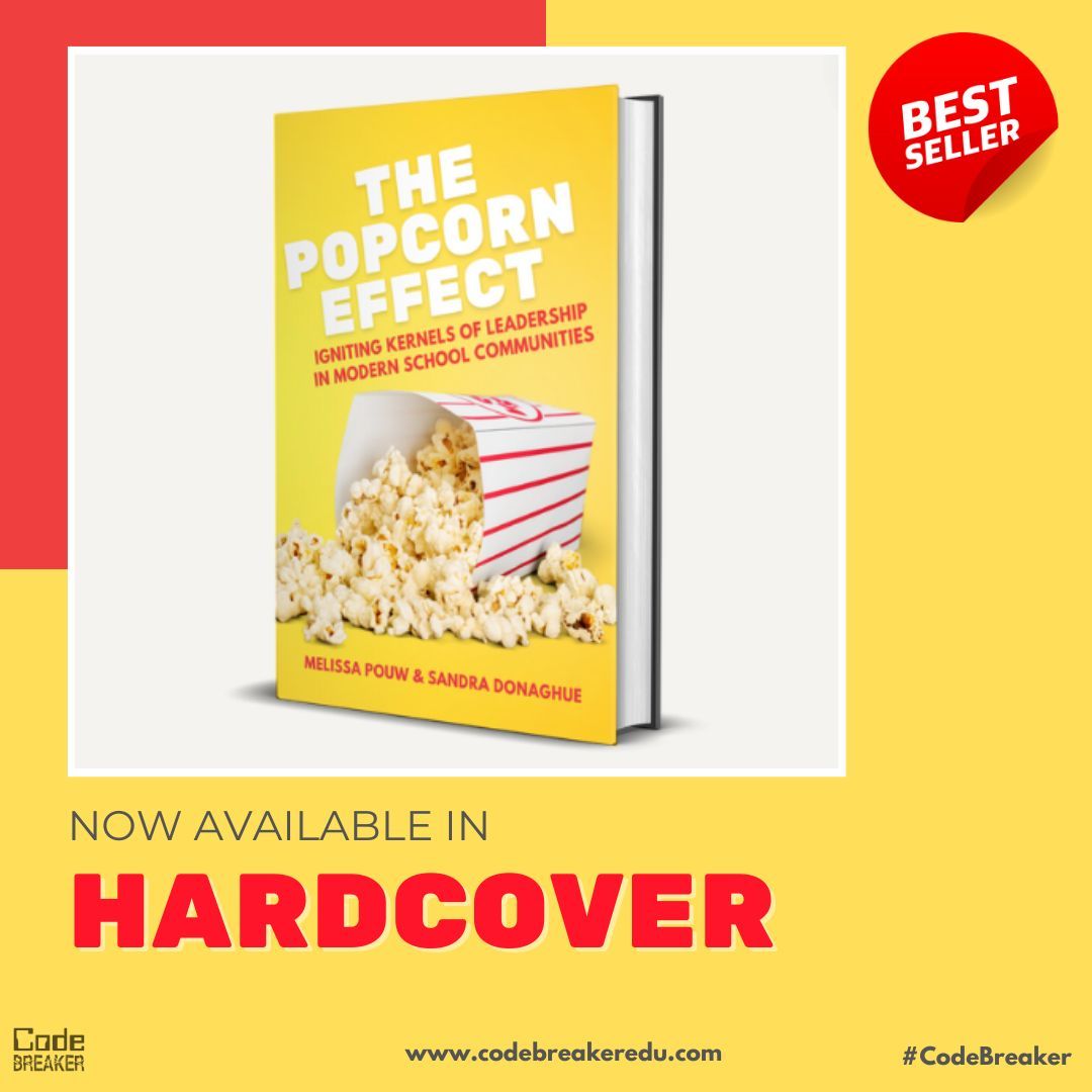 🚀📚 Just in! The bestselling hit "The Popcorn Effect" by <a href="/melissapouw/">Melissa Pouw</a> and <a href="/sandra_donaghue/">Sandra Donaghue /she/her</a> is now available in stunning hardcover! 🍿✨ A perfect pick to kick off the back-to-school season with a burst of inspiration and excitement. #CodeBreaker