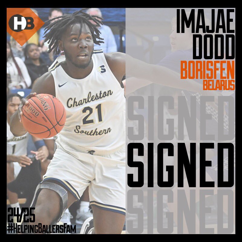 🚨SIGNED 🇧🇾 | Our Imajae Dodd will play in Belarus!! 🔥🙌🏻

Let’s go Imajae!

#helpingballersfam