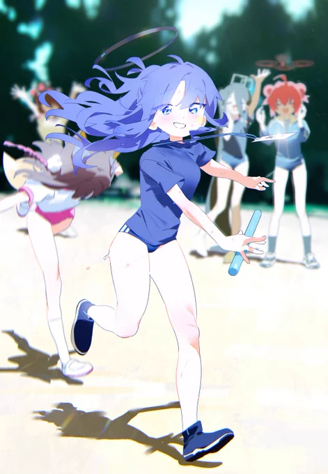 #ブルアカ #100日チャレンジ 1日, かわいいユウカ 