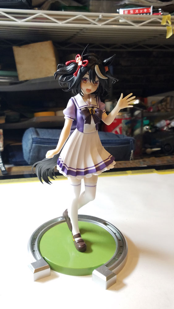 キタサンブラック(ウマ娘) 「プライズのフィギュアなんですが、最近のはなかなかにかわいいですね^^;これは素晴」|才谷屋龍一🇺🇦パワパス第４巻・４月１３日発売☆のイラスト