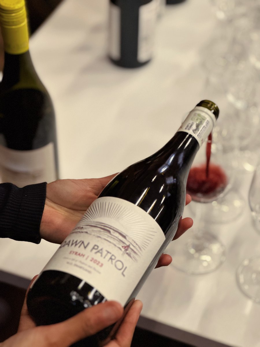 Keeping us “hydrated” at our Beyond the Bottom Line event: Dawn Patrol Wines . We cannot thank Trizanne Barnard and Dawn Patrol Wines enough for their generous contribution and willingness to help with Rose, Chenin, Merlot, and Syrah! 🍷 dawnpatrolwines.com