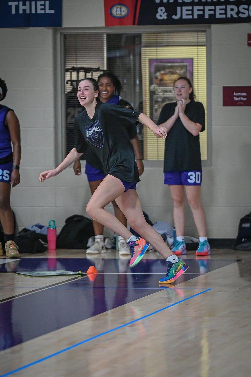 chathamwbb's tweet photo. We have some fun too 😆🟣⚪️ https://t.co/lFc2uARtX0