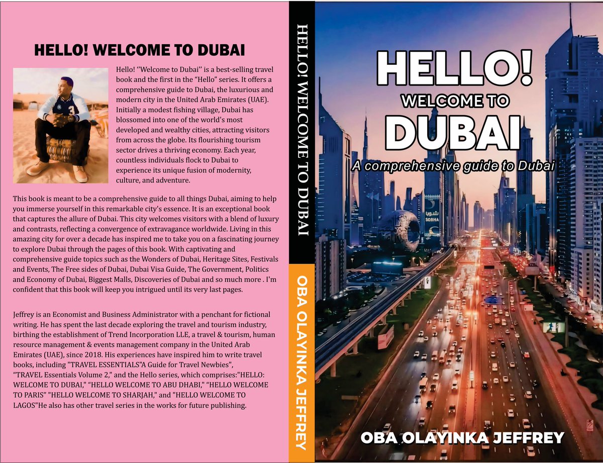 ObaOlayinka's tweet photo. Immerse yourself in the best cities in the world through my books available on Amazon. DUBAI is the City of Gold, while PARIS is the City of Love &amp; Light. 

https://t.co/Wtg0sQqOyH &amp; https://t.co/3yCEqovEsF  #JeffTravelTips https://t.co/pJxkauRnTA