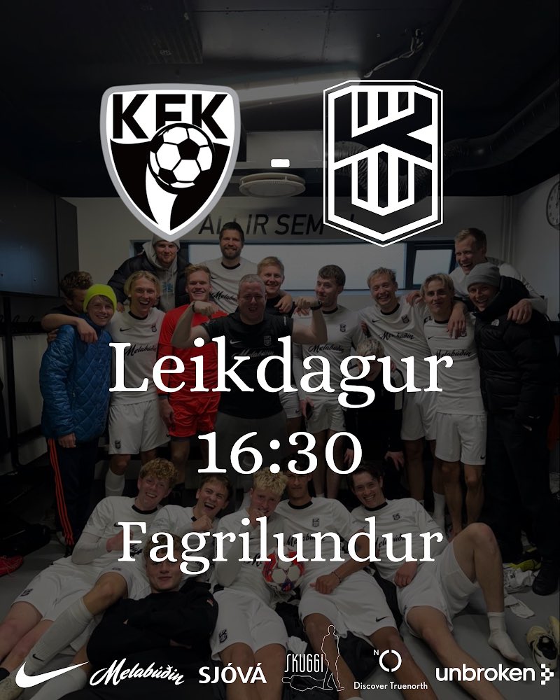 Leikdagur!

Stærsti leikur tímabilsins til þessa kl. 16:30 vs. KFK í Fagralundi.

Hvetjum KVnation til að mæta og styðja liðið!

#KVnation