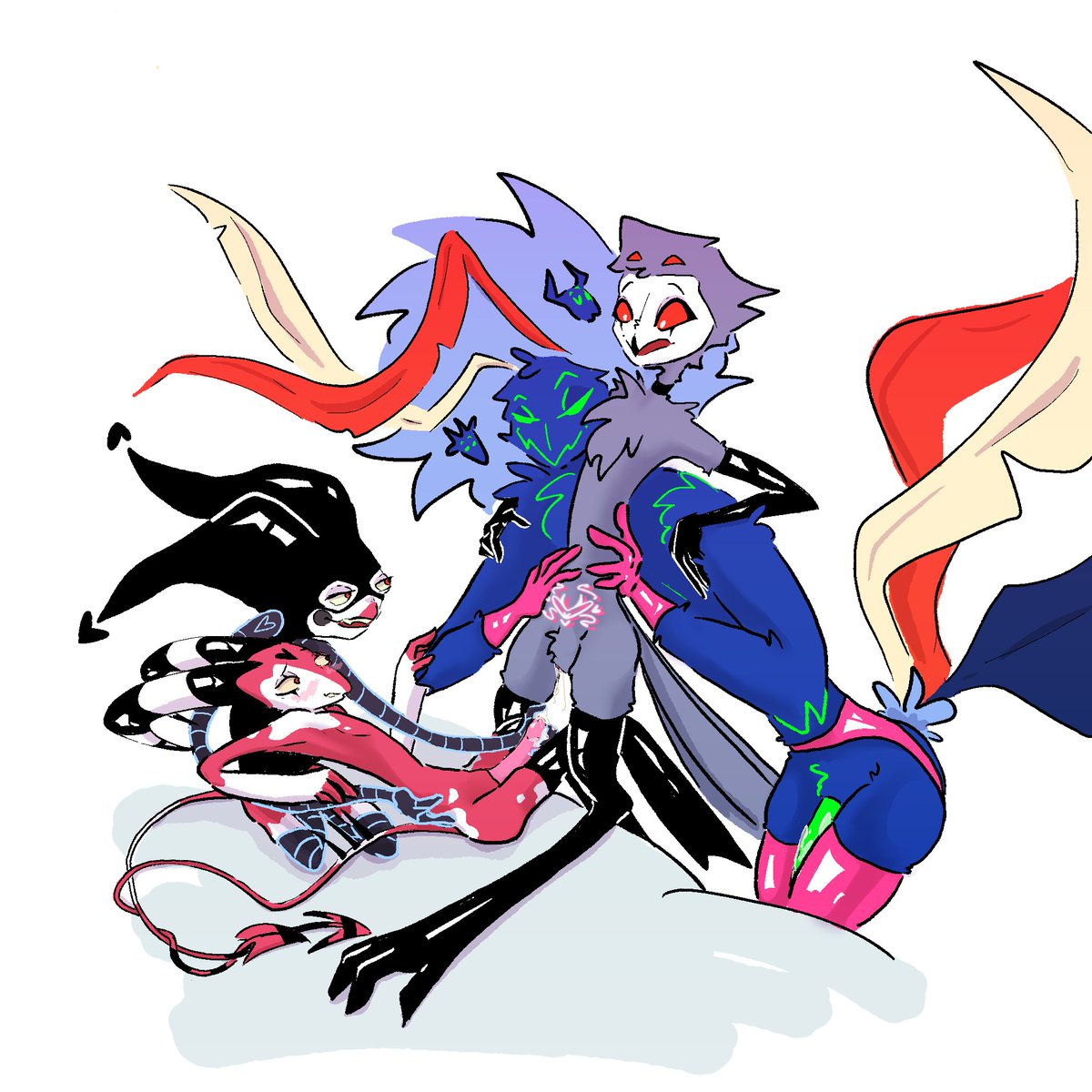 They're just playing🤷🏻‍♀️🤷🏻‍♀️🤷🏻‍♀️

#Blitz #HelluvaBoss #Stolas #Asmodeus #FizzaRolli #Ozzie #Stolitzarozzie