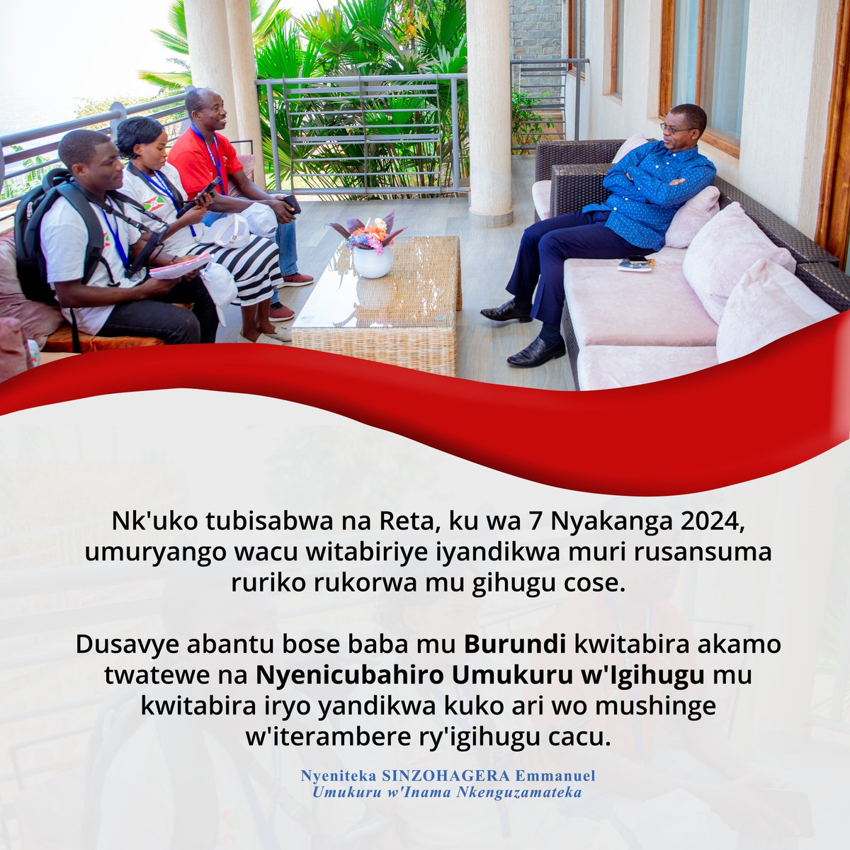 Hon.Sinzohagera Emmanuel (@honsinzohagera) on Twitter photo 