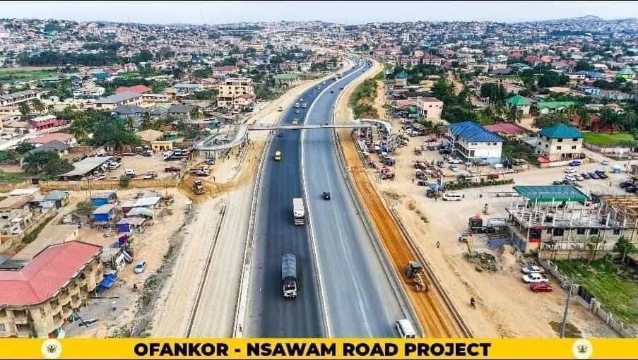 FAnnohDompreh's tweet photo. The Ofankor Nsawam Road construction; progressing steadily... https://t.co/To1HmtPZH3