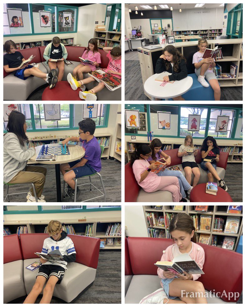 Thursdays are the best - Library Day!!!! #gr8gators