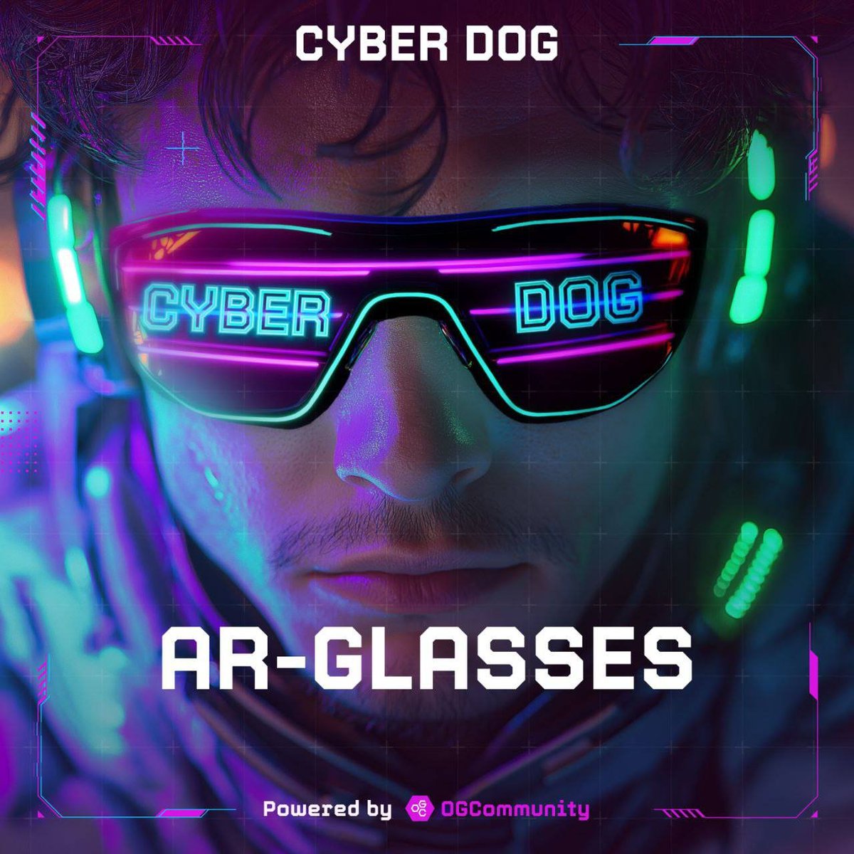 😎 Cyber Dog’s AR-GLASSES! Try it on!

✅ Hey, Cyber OGs! You’ve chased which glasses you prefer in voting. So, we’ve made it for you

➡ Try CyberGlasses now and show your friends in your socials! 

To try: lens.snap.com/experience/2b2…