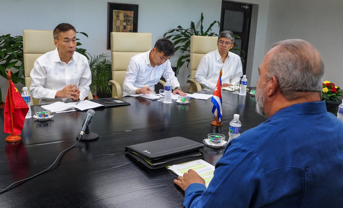 Sostuvimos fraternal encuentro con los embajadores de la República Popular #China, República Socialista de #Vietnam y #Japón en #Cuba. Trasladamos voluntad de nuestro Gobierno y pueblo de continuar fortaleciendo las relaciones de hermandad y cooperación.
granma.cu/mundo/2024-09-…