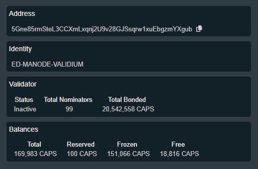 EdManode77262's tweet photo. 📢 Update: We’re getting closer to activating the node thanks to your support!
🙌Every nomination counts in this journey to unlock the highest APR on Ternoa.
Be part of the movement—nominate today and help us reach the active status faster!
#Ternoa #Caps #Staking #NodeActivation https://t.co/nL3WCXAJeS