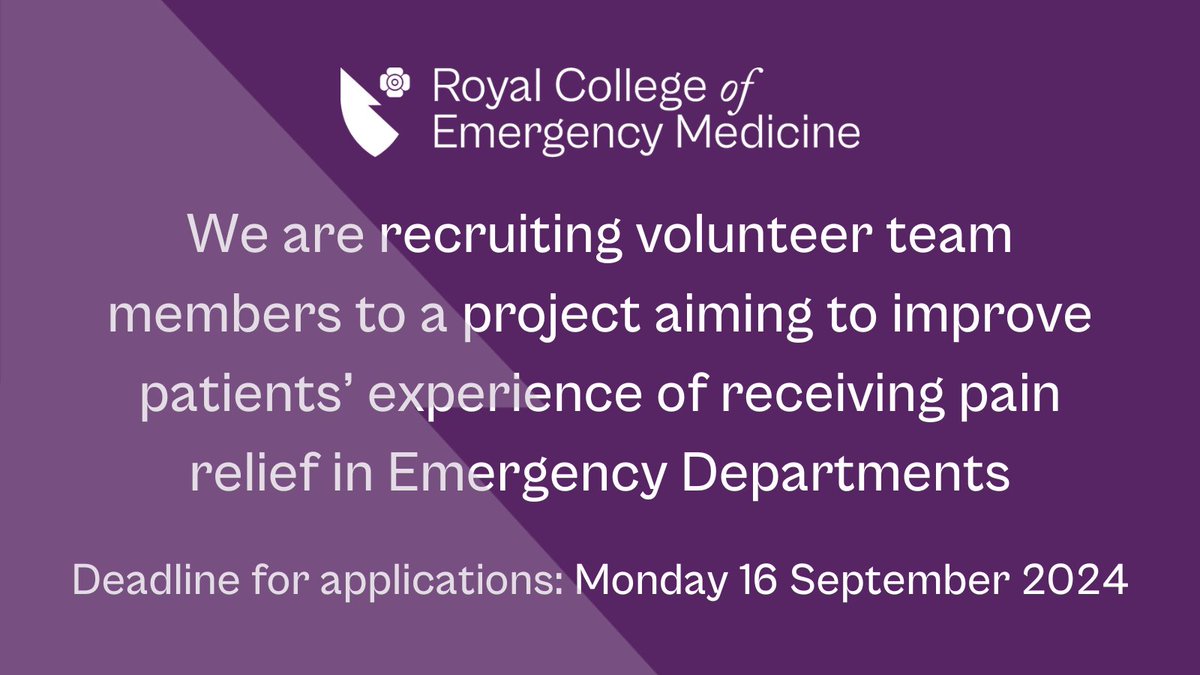Royal College of Emergency Medicine tweet media