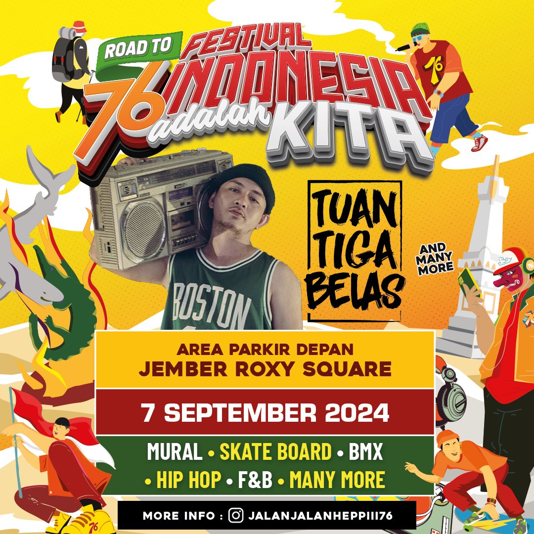 Pertama kali main di jember.
Ayok lah ntar mlm